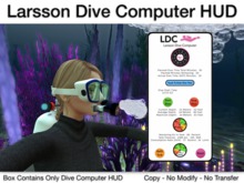 Authentic Dive Computer HUD for Serious Scuba Divers