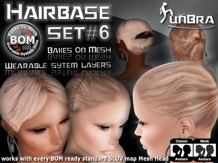 :unBra: Hairbase BOM Set #6 (blondes2)