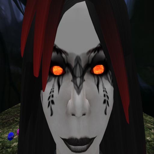 fire blood eyes