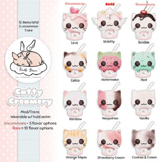 +Half-Deer+ Catty Creamery Ice Cream - Unikitty RARE 