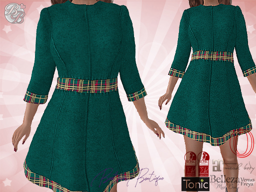 Festive Green Coat