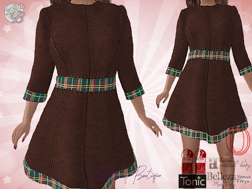 Festive Brown Coat