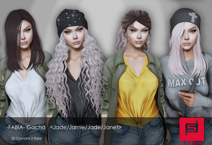 #18-FABIA- Gacha   <Janet> Dark Brown