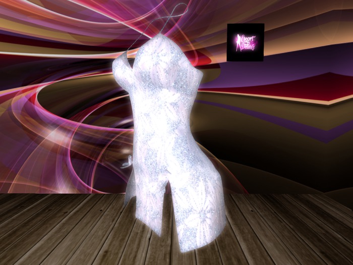 Hot Stuff Light Blue Chiffon Dress -Altamura