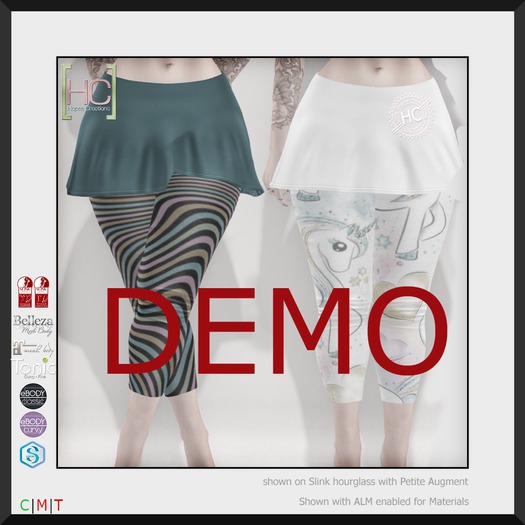 [HC] Cacia Skirt & Leggings DEMO