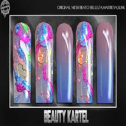 {BK} Valencia Bento Nails w/ Hud Set 10 V2 (ADD ME)