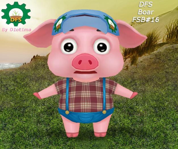 DFS Boar FSB#16 Breedable 0 Days Old (Ultra Rare)