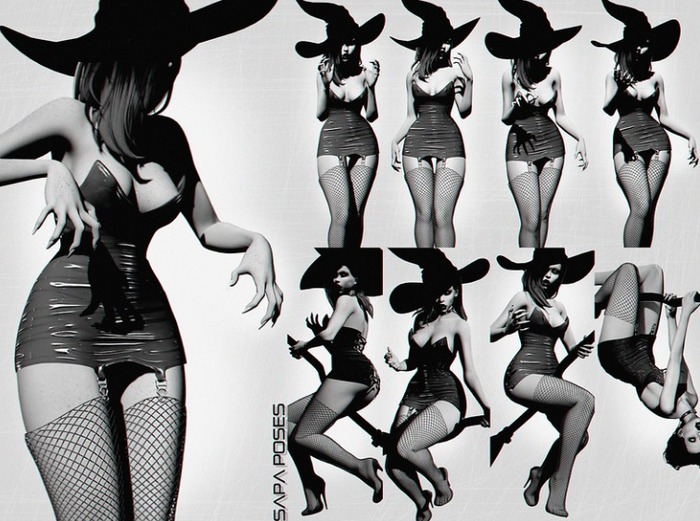 SAPA pose 59 (witch)