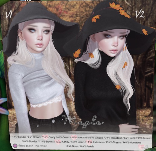 18.Doe: Maple V2 - Pastels