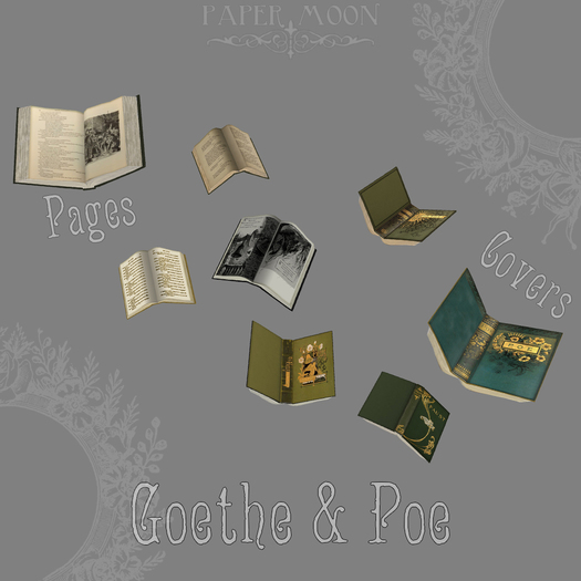 *pm* Magic Flying Books - Goethe & Poe