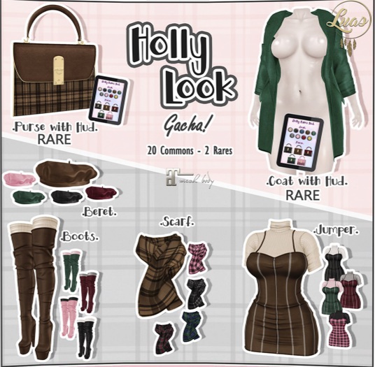 Luas Holly Scarf Pink