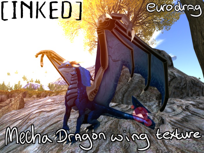 [INKED] European Dragon Replaced Wings