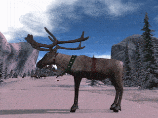 Reindeer Ridable Second Life Marketplace - FaceDesk - Animated 2 person Rideable ...