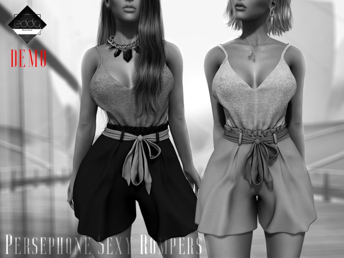 .::E.D.D.A::. Persephone Sexy Rompers {PATTERN} DEMO