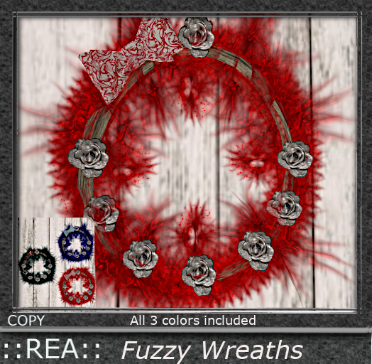 ::REA:: Fuzzy Wreaths
