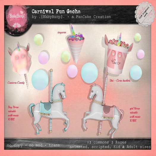 {BB} Carnival Fun - iceycorn green [ADULTS-BOXED]