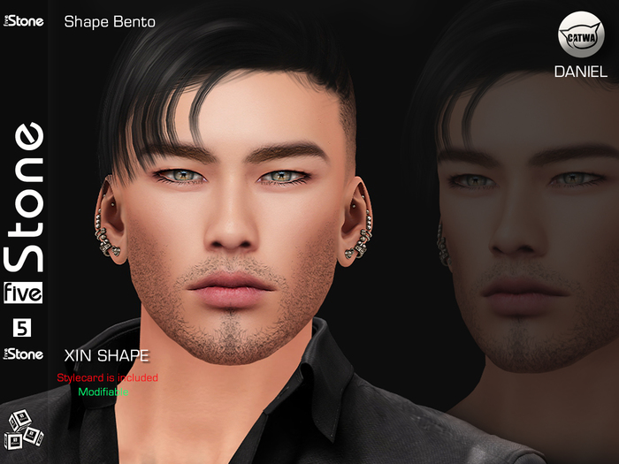 Five Stone (Catwa Daniel Head) XIN Shape