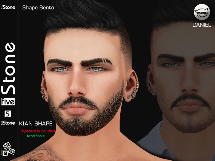 Five Stone (Catwa Daniel Head) KIAN Shape