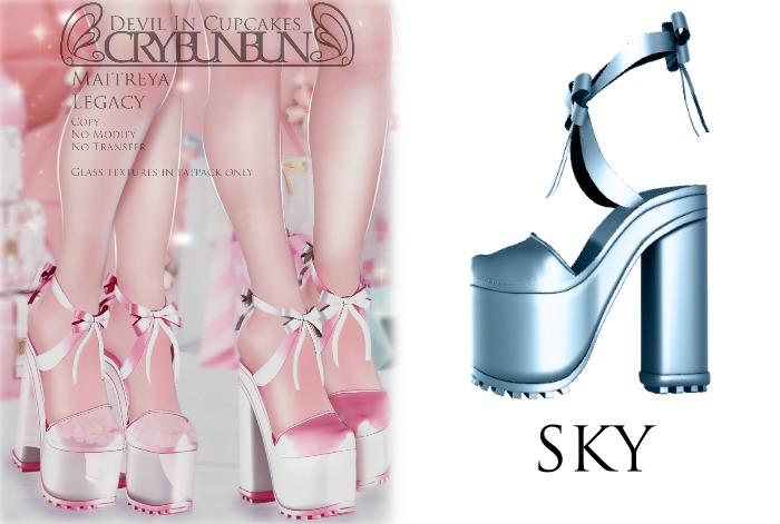 CryBunBun - Devil In Cupcakes Heels [Sky] Unpacker (Add Me)