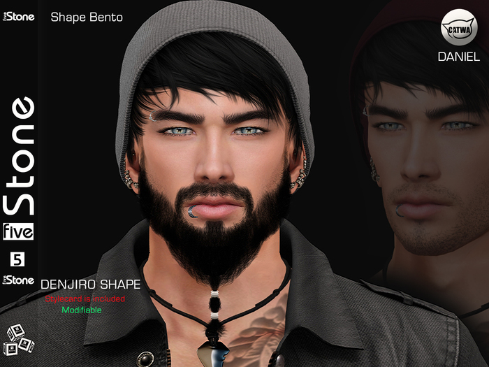 Five Stone (Catwa Daniel Head) DENJIRO Shape