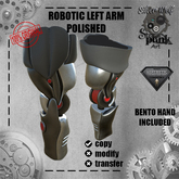 SW - Silverwolf Robotic Arm Left Polished (Box)