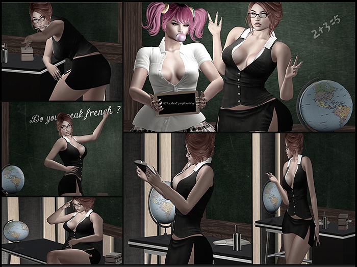 Jess Pose Bento School Fatpack