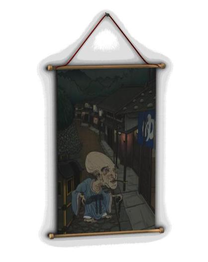 Mesh Japanese Wall Scroll (Limited Quantities)