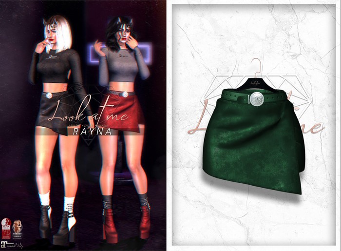 Look At Me. Rayna : Skirt - green