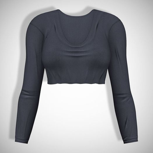 ChicModa // Delia Top // NAVY