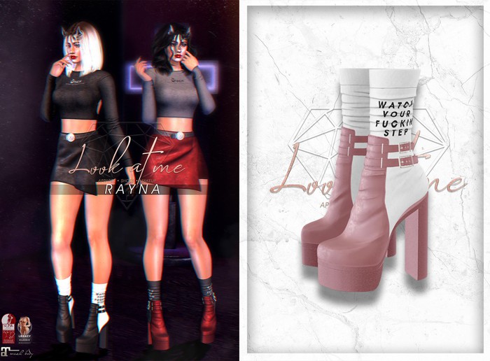 Look At Me. Rayna : Heels - pink