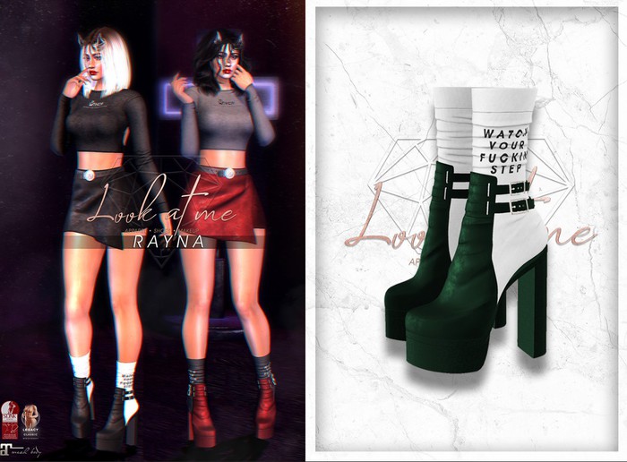 Look At Me. Rayna : Heels - green
