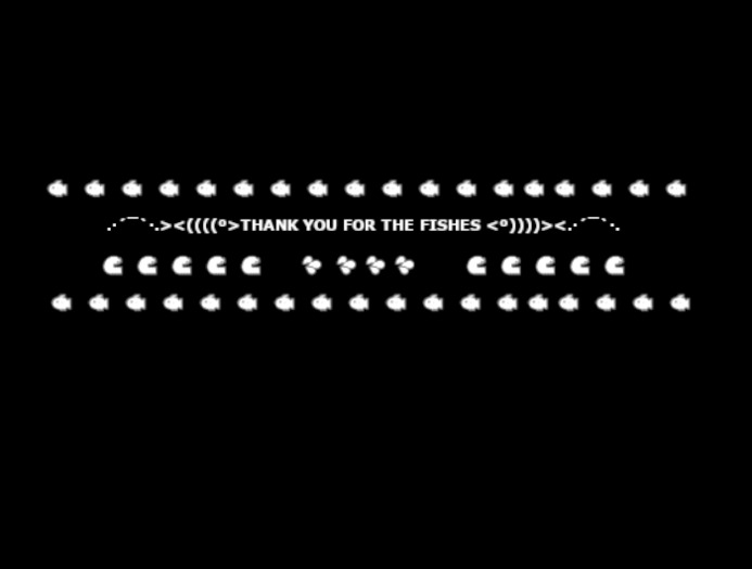 Thanks & Thank You For The Fishes (2 Gestures)