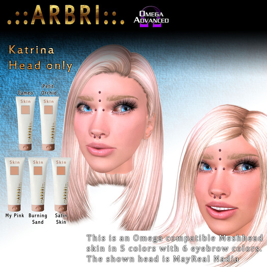 .::Arbri::. Katrina Skin Set A Head (Omega)