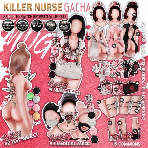 Mug - Killer Nurse - #14 First Aid Kit Pink