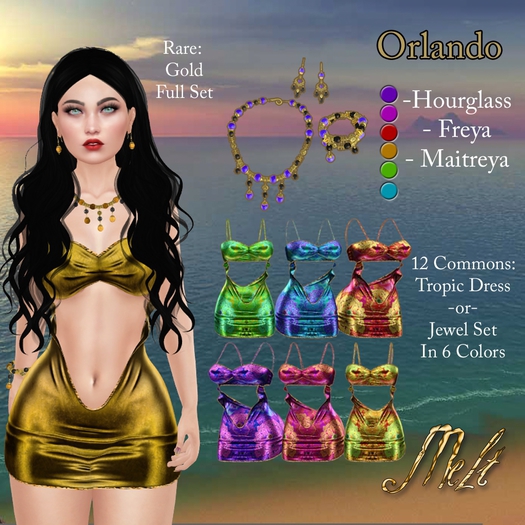 {Melt} Orlando GOLD set ~ MAIT RARE