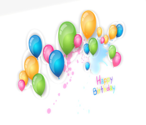 Birthday Party balloons