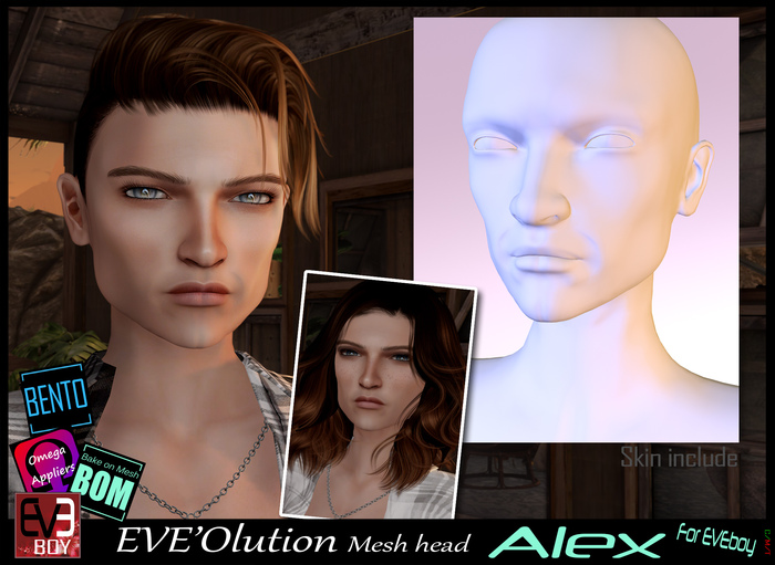 *!* EVE'Olution ALEX Mesh head BOM Bento