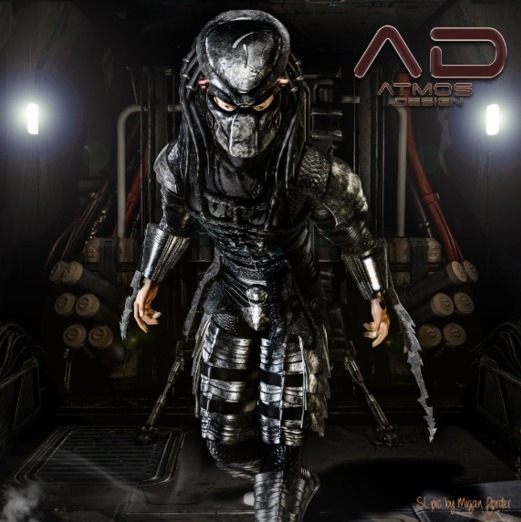 [AD] - Alien Encounters SET - LEG ARMOR 1 - Aesthetic - Green