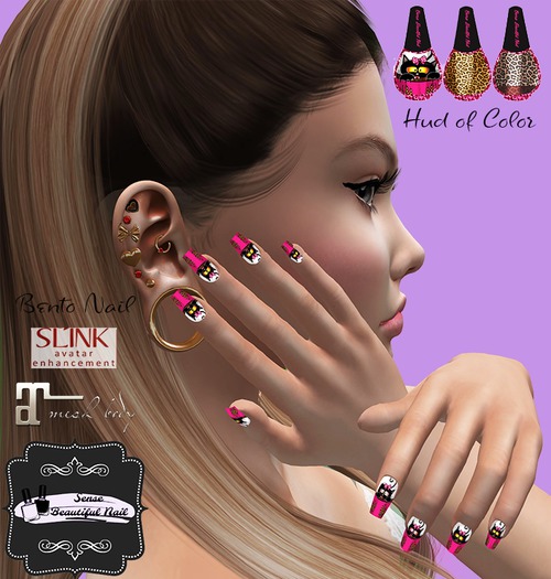 **Sense Beautiful Nail Bento:Maitreya,Slink 10** (unpacked)