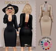 Dead Dollz - Goode Dress - Sand