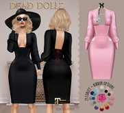 Dead Dollz - Goode Dress - Pink