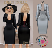 Dead Dollz - Goode Dress - Grey