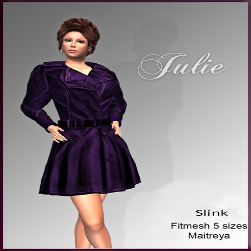 Julie Purple Velvet Box Ad