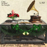 Christmas Song  Table By Snuggles Boxed