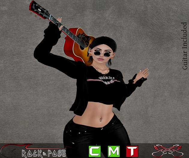 ::R&P::Pose- Guitar Girl