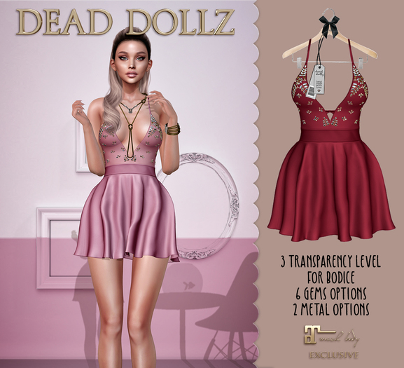 Dead Dollz - Nemesis Mini - DarkRed