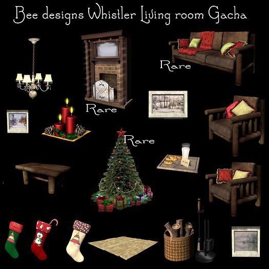 .:Bee Designs :. whistler Fireplace RARE