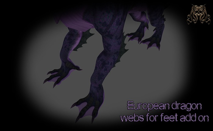 European dragon webs for feet[BOX] - i monster