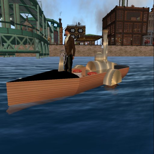 Merlin Marine SteamPunk Paddleboat