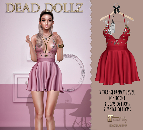 Dead Dollz - Nemesis Mini - Red